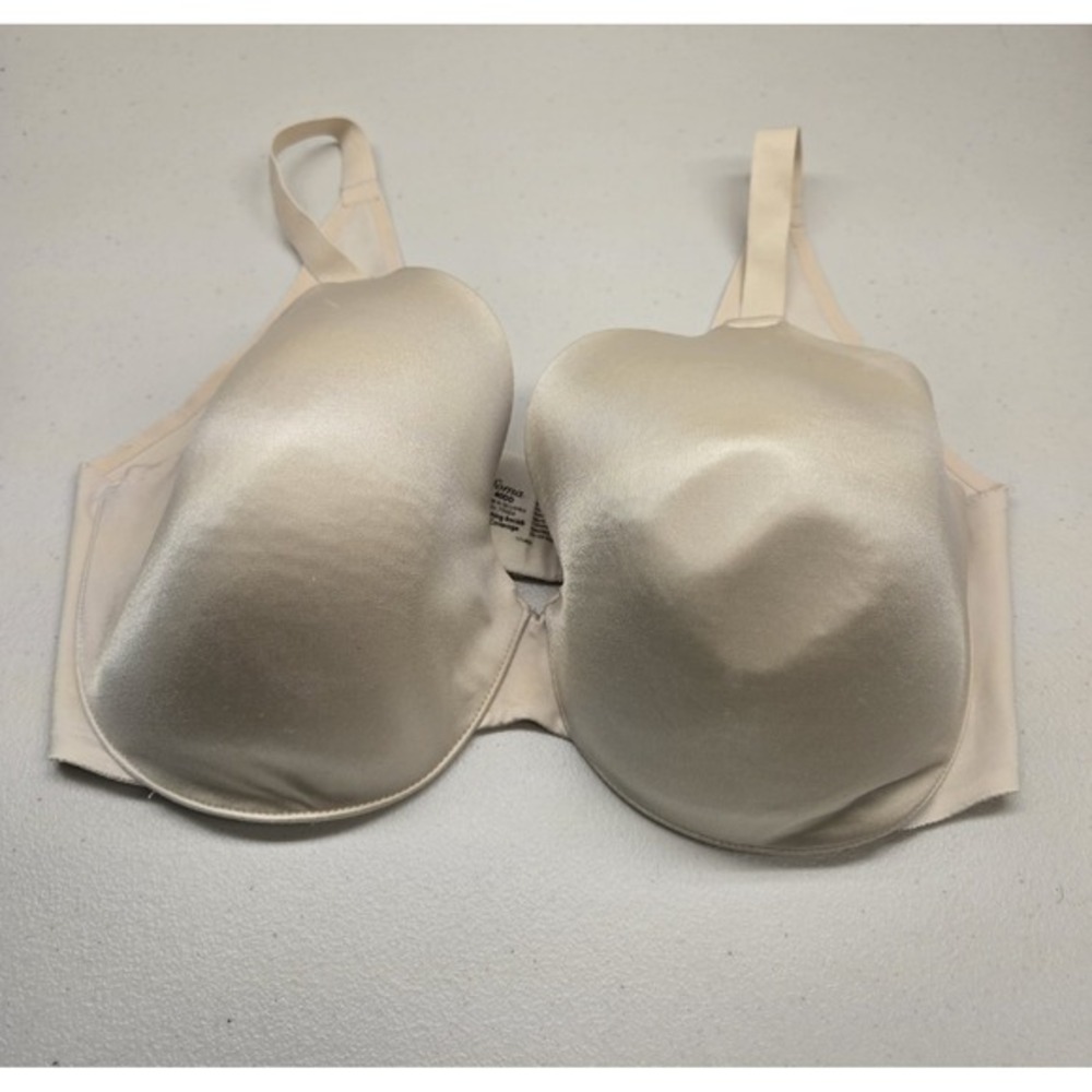 Soma Women Bra 40DD Beige Vanishing Back Full Coverage‎ T Shirt Underwired